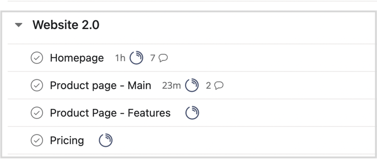 timeneye widget in asana