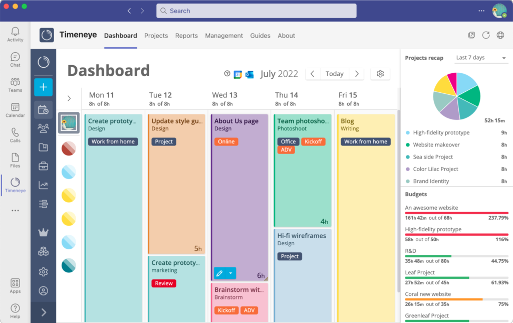 Microsoft Teams time tracking; best ways to track time