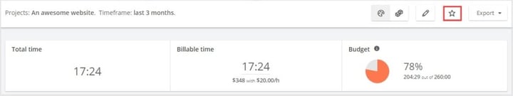 time tracking automated report