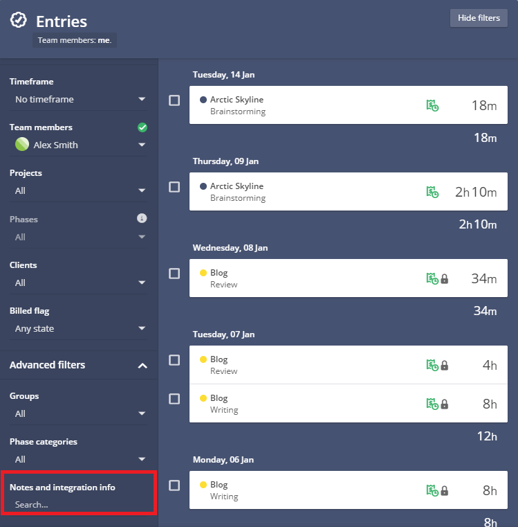 see time tracking for asana tasks