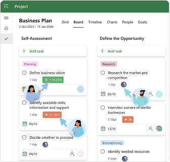 MS Project time tracking
